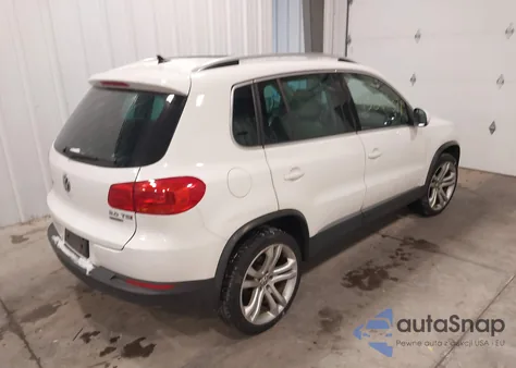 2013 Volkswagen Tiguan Sel из США, поврежденный, VIN WVGBV3AX6DW605839